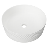 An image of Timberline's Allure Arrow Basin 360mm White Matt