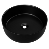 An image of Timberline's Allure Basin 360mm Black Matt
