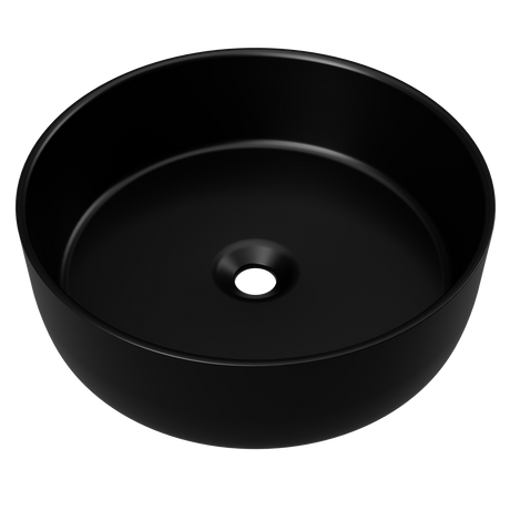 An image of Timberline's Allure Basin 360mm Black Matt