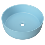 An image of Timberline's Allure Basin 360mm Blue Matt