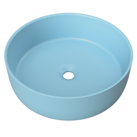An image of Timberline's Allure Basin 360mm Blue Matt