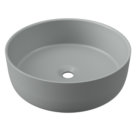 An image of Timberline's Allure Basin 360mm Grey Matt