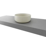 An image of Timberline's Allure Basin 360mm Ivory Matt