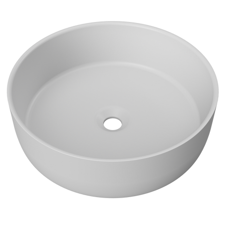 An image of Timberline's Allure Basin 360mm Light Grey Matt
