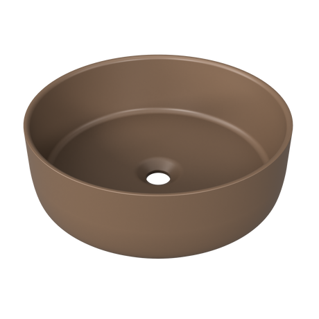 An image of Timberline's Allure Basin 360mm Taupe Matt