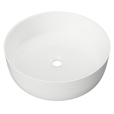 An image of Timberline's Allure Basin 360mm White Gloss