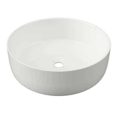 An image of Timberline's Allure Basin 360mm White Gloss