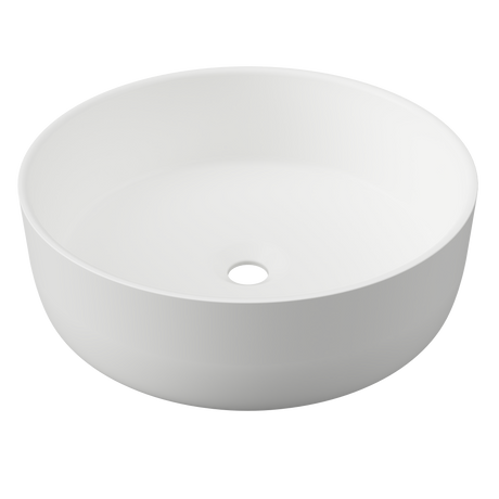 An image of Timberline's Allure Basin 360mm White Matt