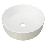 An image of Timberline's Allure Raked Basin 360mm White Gloss