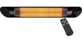 Ash 2000W Wall Mounted Outdoor Heater with Remote 190x945x130mm
