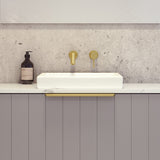 A lifestyle image of Timberline's Arcade Basin 400mm White Gloss