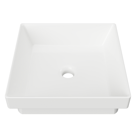 An image of Timberline's Arcade Basin 400mm White Gloss