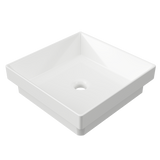 An image of Timberline's Arcade Basin 400mm White Gloss