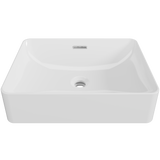 August Basin 500mm White Gloss