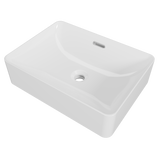 August Basin 500mm White Gloss