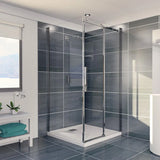 Avalon Shower Screen 1200 x 900mm (Square Roller)