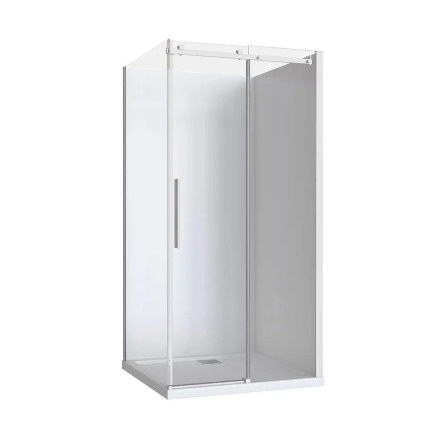Avalon Shower Screen 1200 x 900mm (Square Roller)