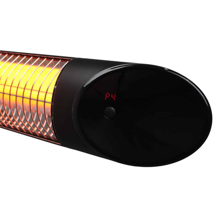 Ash 2500W Wall Mounted Outdoor Heater with Remote 190x945x130mm