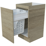 Modular Laundry Cabinet 450mm Base Unit Landry Basket Drawer (BAS-LC-450-BASK)