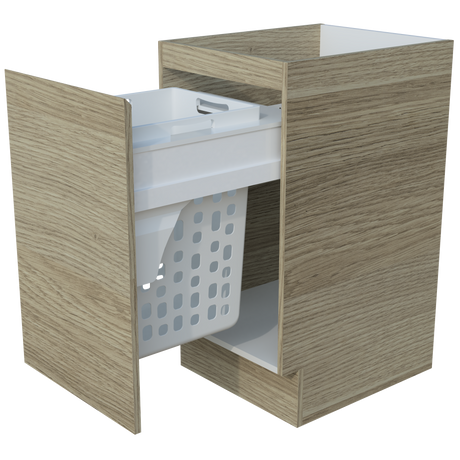 Modular Laundry Cabinet 450mm Base Unit Landry Basket Drawer (BAS-LC-450-BASK)