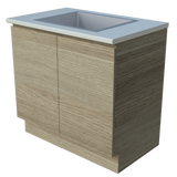 Modular Laundry 900mm x 600 Deep Combination Cabinet Top and Sink (BAS-LC-900-COMBO)