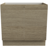 Modular Laundry Cabinet 900mm Base Unit 2 Doors (BAS-LC-900)