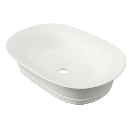 An image of Timberline's Bonnie Basin 560mm White Matt