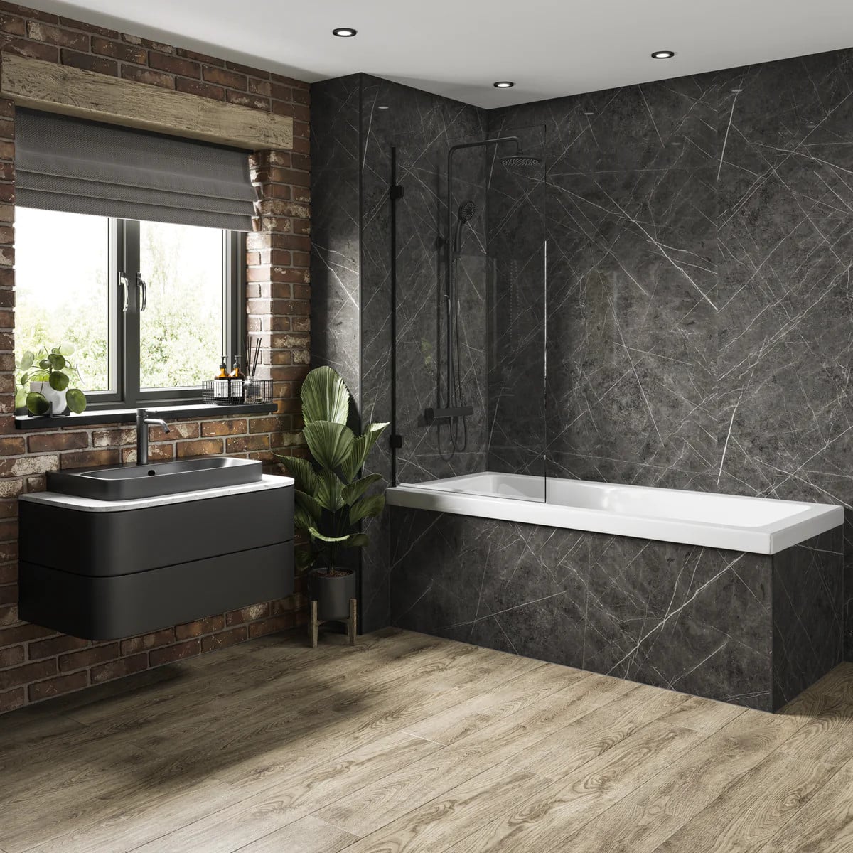 Wet Wall Panels 3 x Panel Shower Package Deal