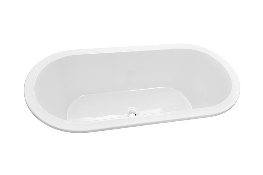 Caval 1800 Island Bath - White