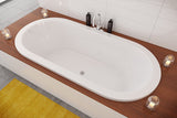 Caval 1800 Island Bath - White