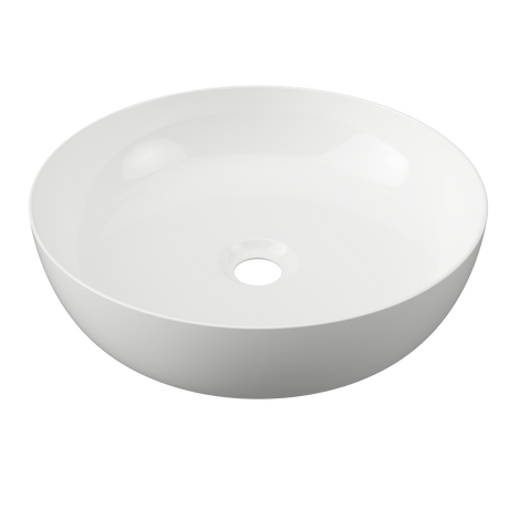 An image of Timberline's Chase Basin 400mm White Gloss