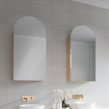 Church Mirror Cabinet 400mm Single Door Gold Collection (CHU-SC-400-S-G)