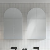 Church Mirror Cabinet 600mm Double Door Gold Collection (CHU-SC-600-D-G)