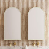 Church Frame Mirror Cabinet 430mm Single Door Gold Collection (CHUF-SC-430-S-G)