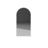 Church Frame Mirror Cabinet 430mm Single Door Platinum Collection (CHUF-SC-430-S-P)