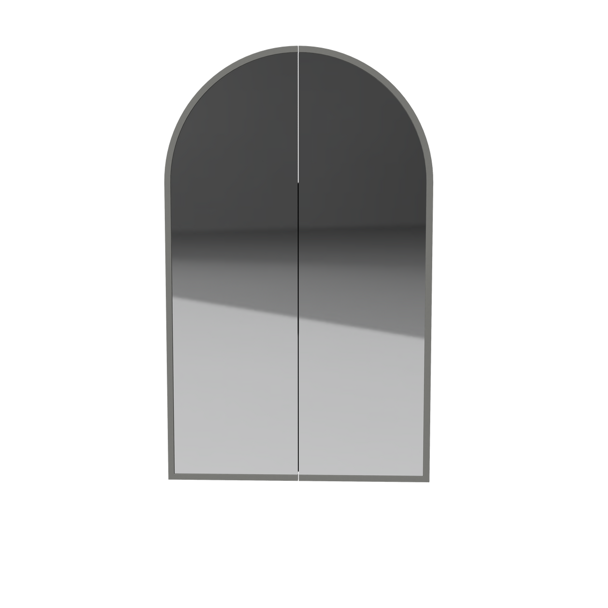 Church Frame Mirror Cabinet 630mm Double Door Gold Collection (CHUF-SC-630-D-G)
