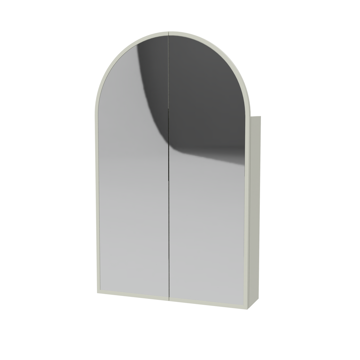 Church Frame Mirror Cabinet 630mm Double Door Gold Collection (CHUF-SC-630-D-G)