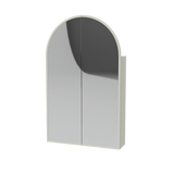 Church Frame Mirror Cabinet 630mm Double Door Platinum Collection (CHUF-SC-630-D-P)