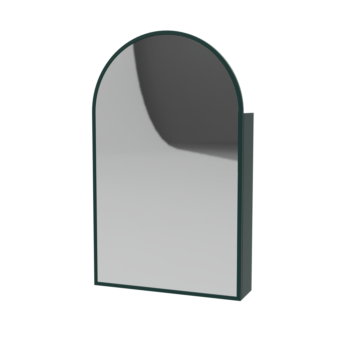 Church Frame Mirror Cabinet 630mm Single Door Platinum Collection (CHUF-SC-630-S-P)