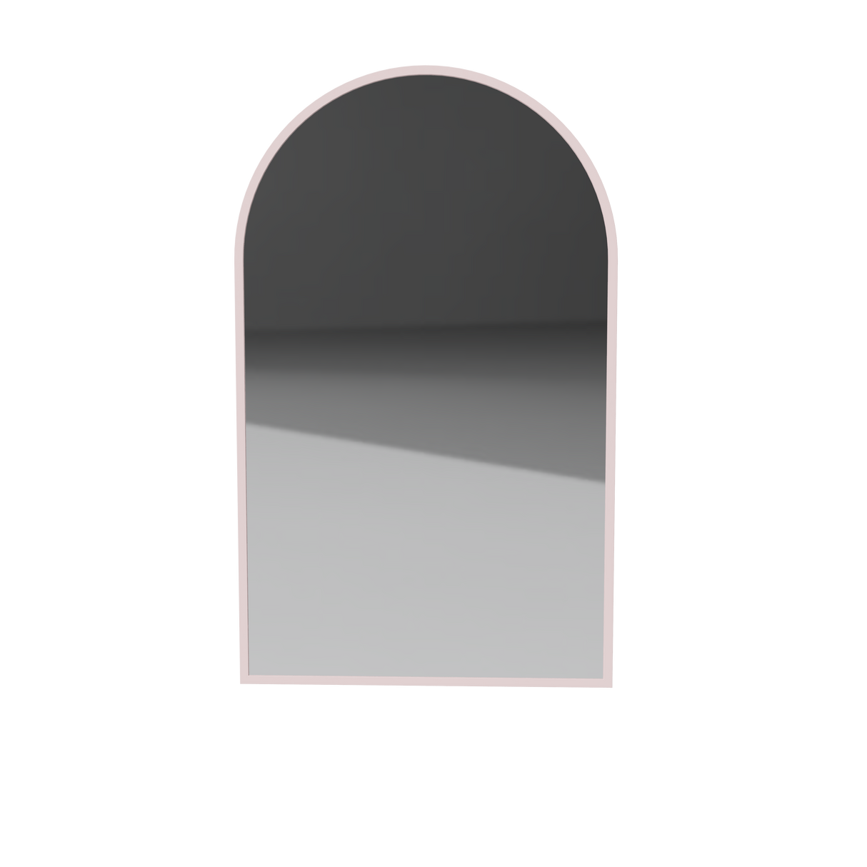 Church Frame Mirror Cabinet 630mm Single Door Platinum Collection (CHUF-SC-630-S-P)