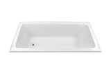 Cortez 1520 Inset Bath - White