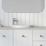 A lifestyle image of Timberline's Coast Basin 495mm White Gloss
