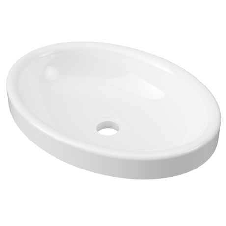 An image of Timberline's Coast Basin 495mm White Gloss