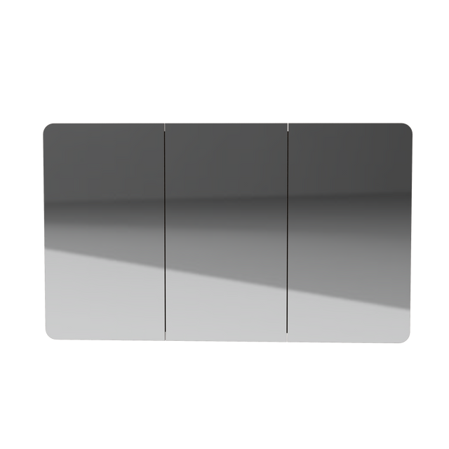 Colby Mirror Cabinet 1200mm Three Door Platinum Collection (COL-SC-1190-3-P)