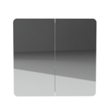 Colby Mirror Cabinet 750mm Double Door Platinum Collection (COL-SC-740-D-P)
