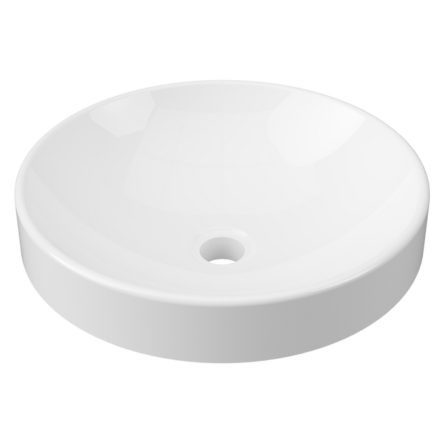 An image of Timberline's Corrida Basin 430mm White Gloss