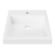 An image of Timberline's Cove Basin 460mm White Gloss with 1 Tap Hole