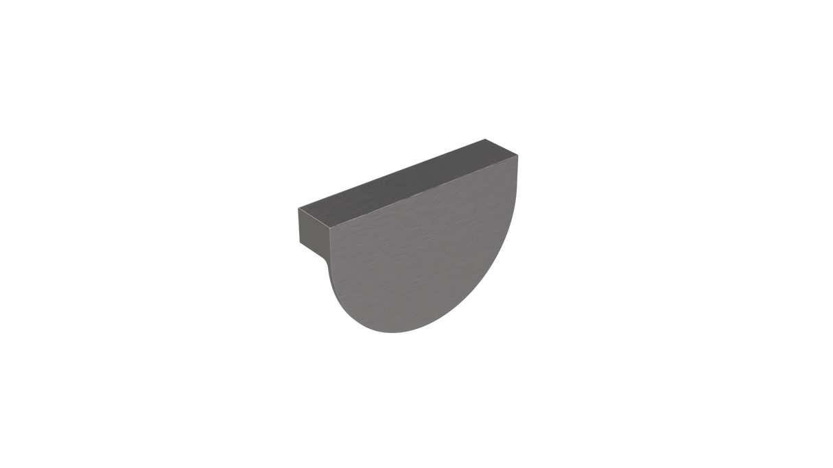 Crescent 96mm Gunmetal Handle (CRE-H-96-GM)