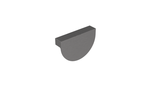 Crescent 96mm Gunmetal Handle (CRE-H-96-GM)