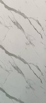 Calacatta Wet Wall Panel - 2400mm (h) x 1000mm (w) x 10mm (d)